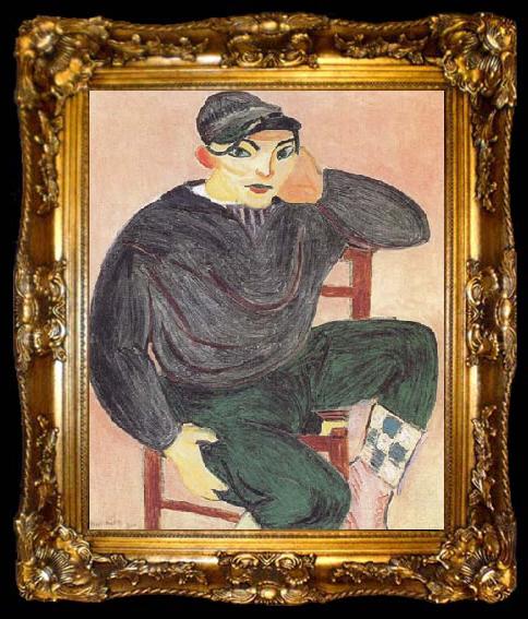 framed  Henri Matisse Sailor II (mk35), ta009-2